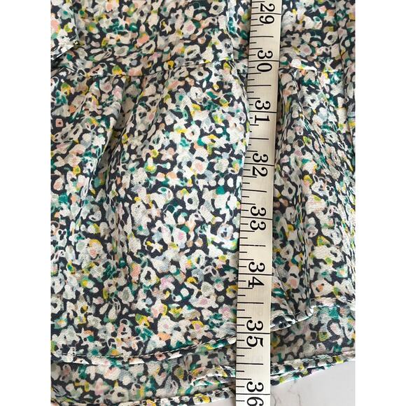 Lauren Conrad floral ruffle dress, size L EUC - Picture 12 of 12